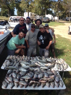 10-18-14 Sweeney Keepers with BigCrappie Guides Tx